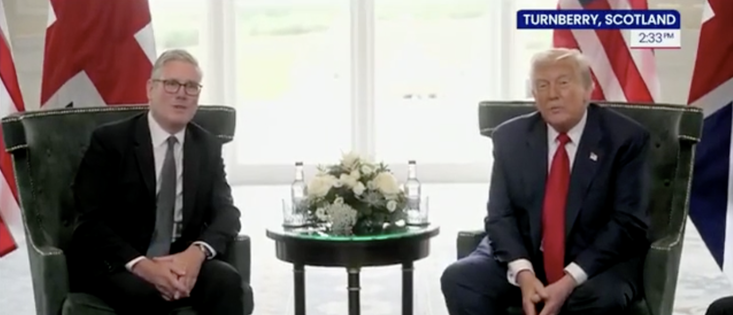 Trump Calls London Mayor A ‘Nasty Person’ Right To UK Prime Minister’s Face